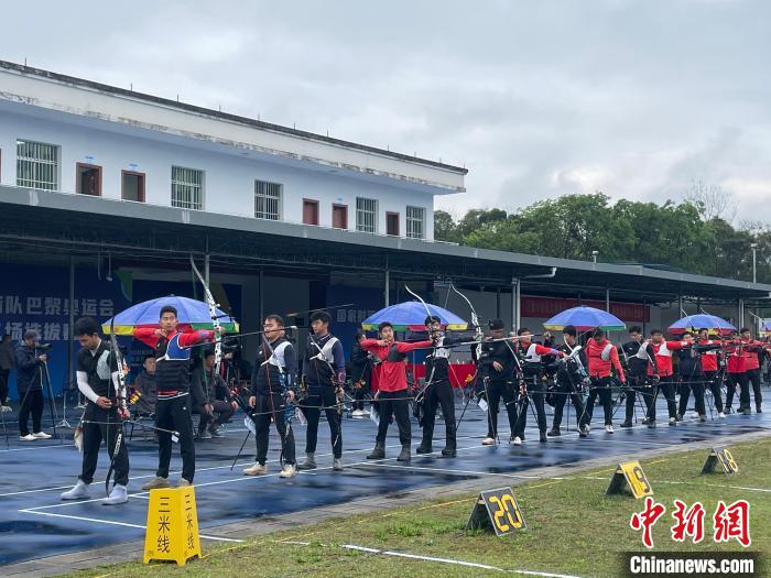 广西武鸣基地举行巴黎奥运选拔赛,选拔结果直