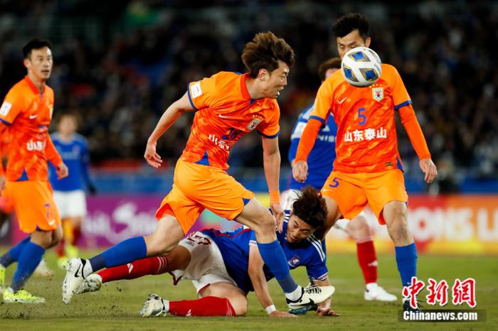 山东泰山客场01不敌横滨水手 亚冠四强梦碎