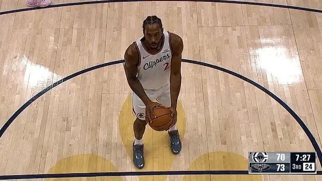 快船109-124惨败鹈鹕 伦纳德独木难支