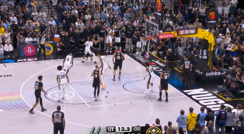 约基奇40+13助文班亚马34+18篮板掘金加时险胜马刺