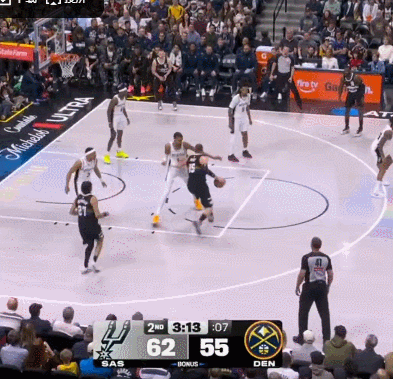 约基奇40+13助文班亚马34+18篮板掘金加时险胜马刺