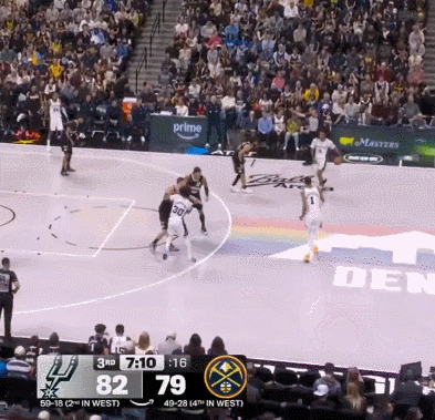 约基奇40+13助文班亚马34+18篮板掘金加时险胜马刺